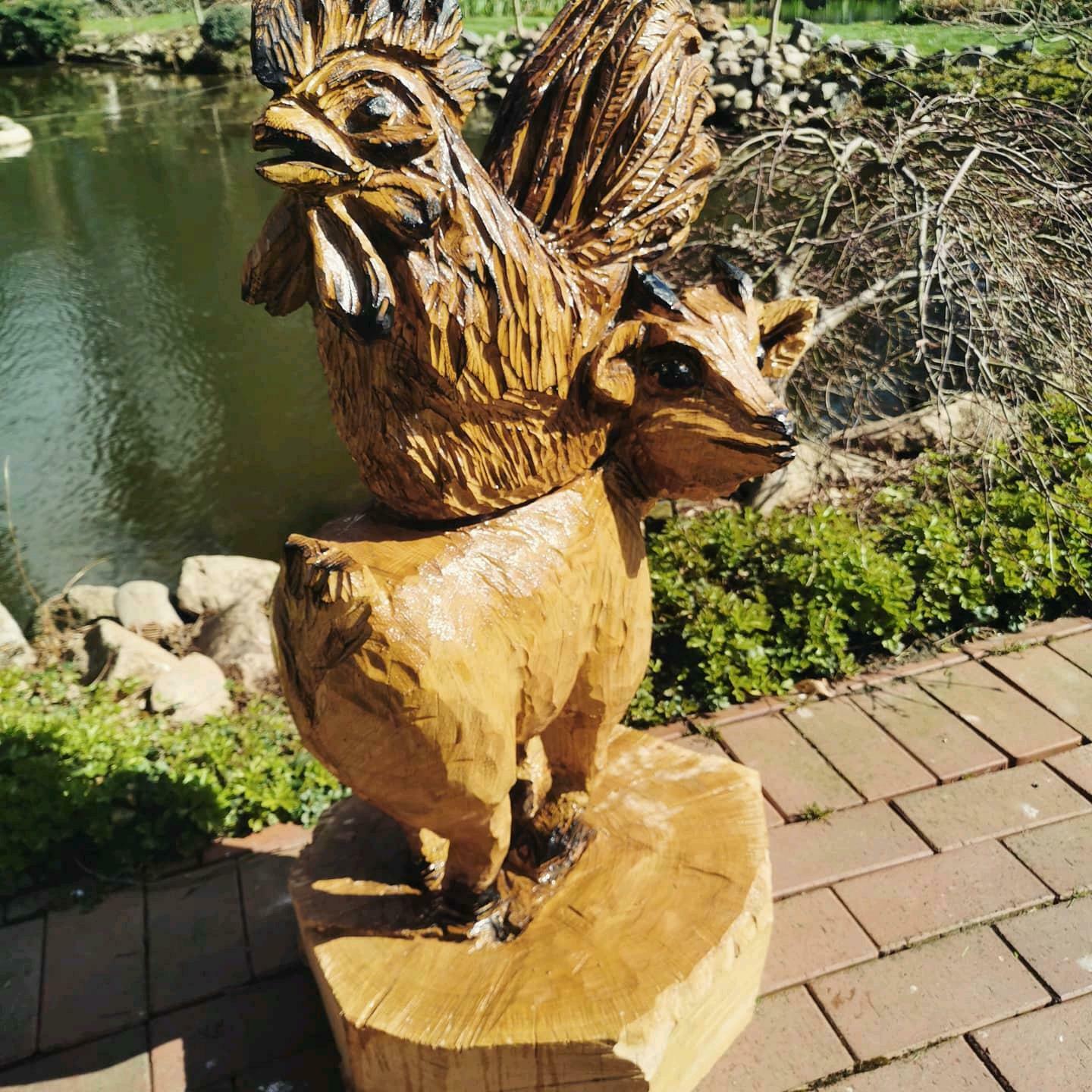 Kettensägen Skulptur – Bild 3