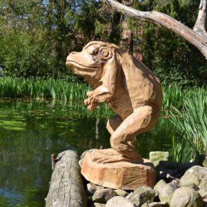 Gartenfigur Frosch