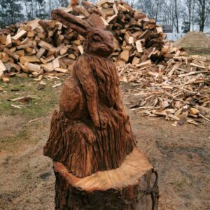 Hasenskulptur