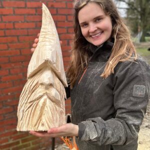 Wichtel aus Holz