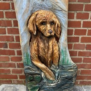 Tierrelief (Hund)