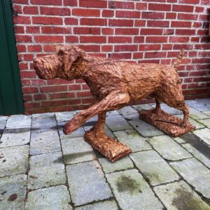 Hund aus Holz (in Bewegung)