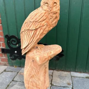 Eule aus Holz