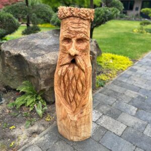 Waldgeist aus Holz